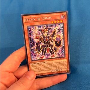Yugioh Card Envoy Of Chaos Dark Type Monster 1st Edition 1996 NWOTS